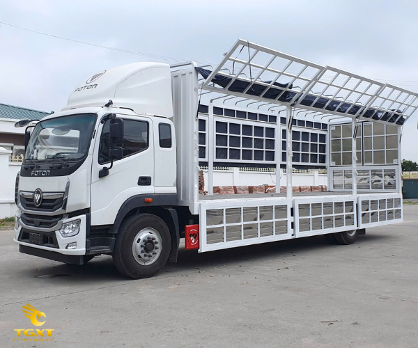 Xe Tải Foton Auman Tải 7 Tấn Thùng Bạt Dài 9m9
